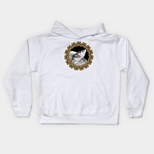 Pisces zodiac sign Fish gold Kids Hoodie